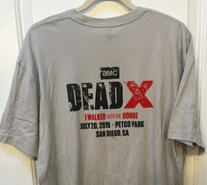 WALKING DEAD Shirt XL 10th Anniversary AMC San Diego Comic-Con SDCC 2019 Event